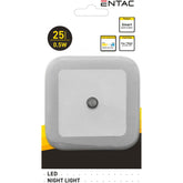 Entac Φωτάκι Νυκτός 0.5W Τετράγωνο Ψυχρό Λευκό
